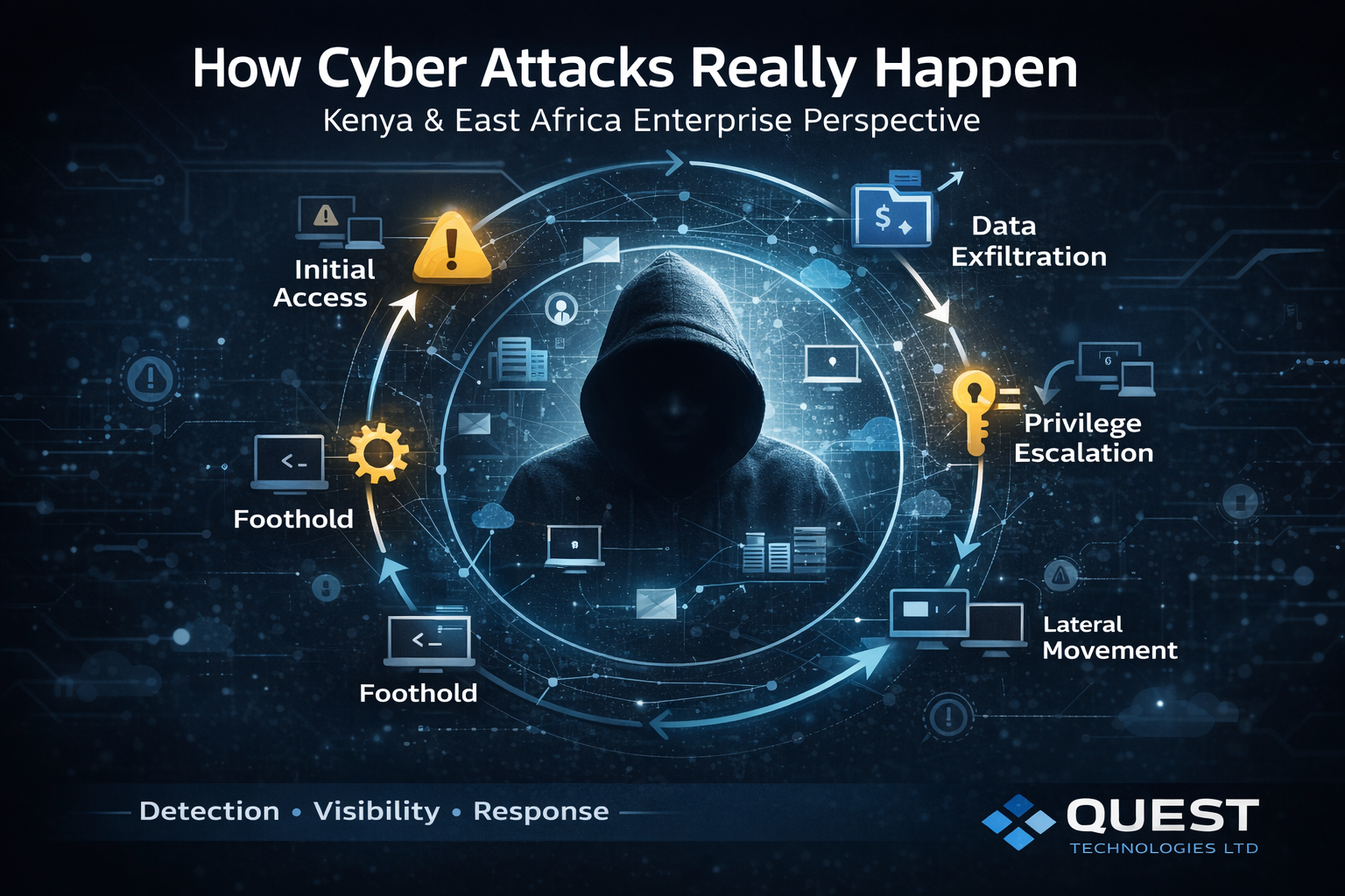 How cyber attacks actually happen article image